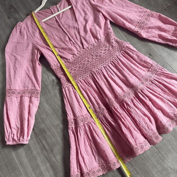 Free People The Delightful Mini Dress Size 6​​​​ - Picture 5 of 9